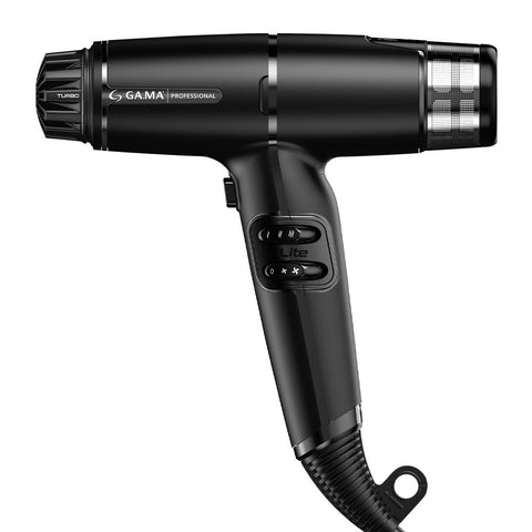 Gama Professional iQ Lite Max Perfetto Hair Dryer Black