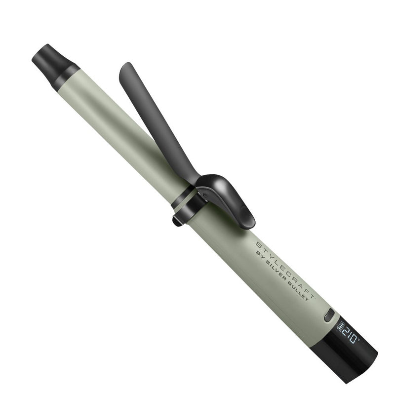 StyleCraft by Silver Bullet Sage Cordless Curling Iron with Detachable Clamp