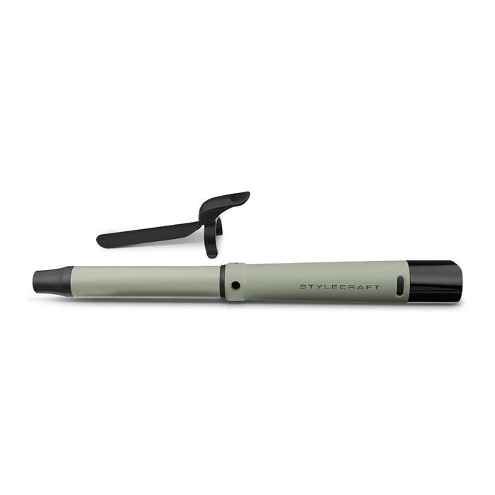 StyleCraft by Silver Bullet Sage Cordless Curling Iron with Detachable Clamp