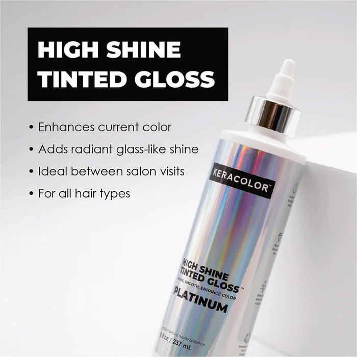 Keracolor High Shine Tinted Gloss - Platinum