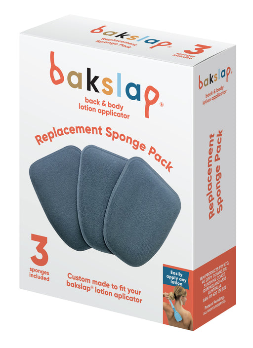 Bakslap Original Grey Lotion Replacement Sponges
