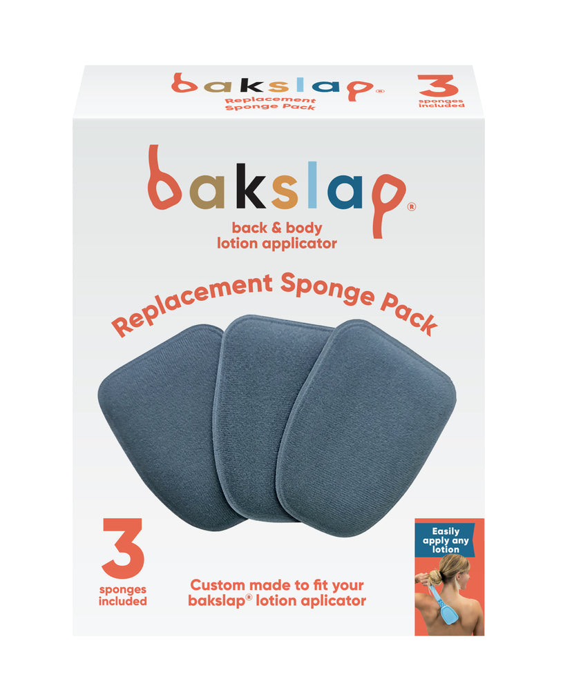 Bakslap Original Grey Lotion Replacement Sponges