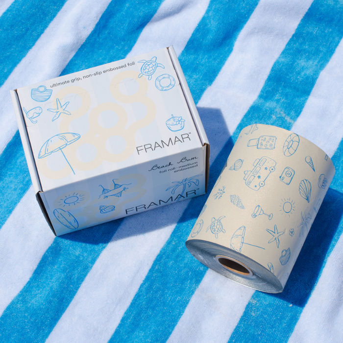 Framar Beach Bum Embossed Roll Foil