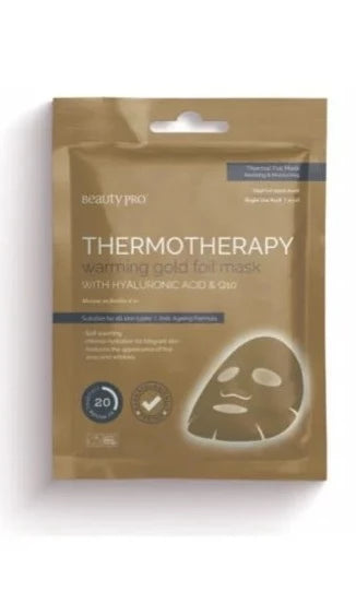 BeautyPRO Thermotherapy Warming Gold Foil Mask - Clearance!