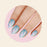Mitty Press On Nails - Platinum