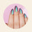 Mitty Press On Nails - Moon