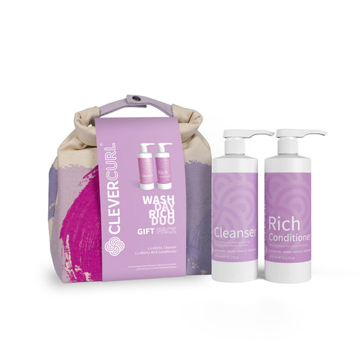 Clever Curl Wash Day Rich Day Duo Gift Pack