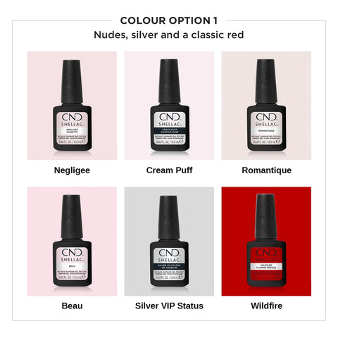 CND Visible Light Lamp & Shellac Kit
