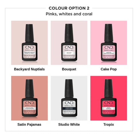 CND Visible Light Lamp & Shellac Kit