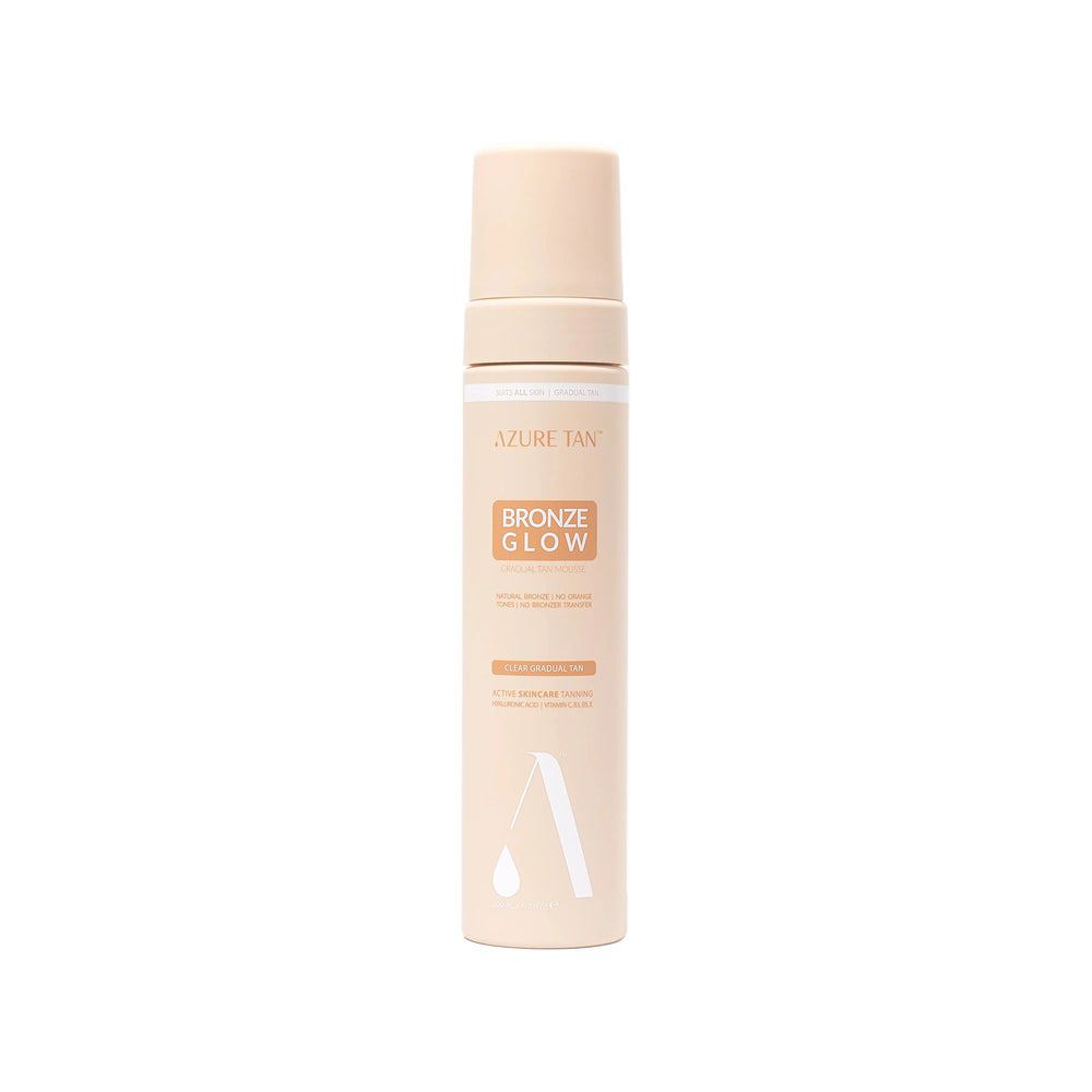 Azure Tan Clear Gradual Tan Mousse Bronze Glow - Light To Medium
