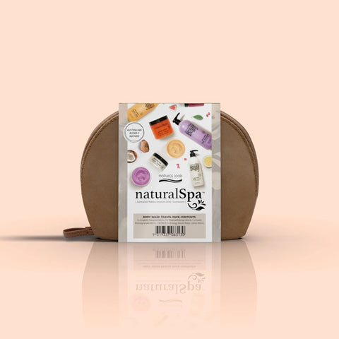 NaturalSpa Fruit Extracts Body Wash Holiday Travel Gift Pack