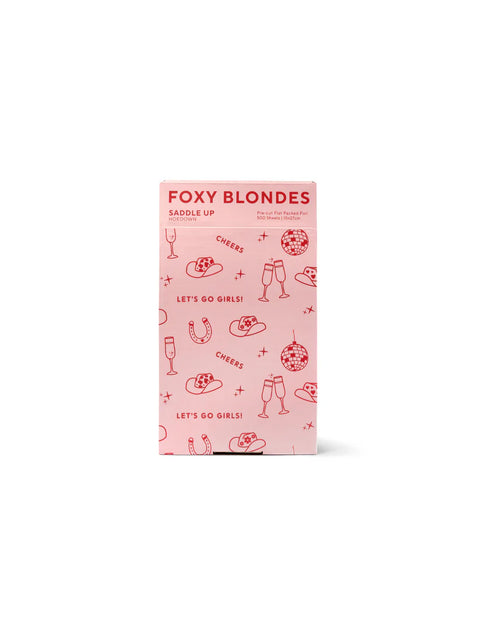 Foxy Blondes Saddle Up Flat Pack Foil