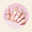 Mitty Semi-Cured Gel Nail Stickers - Fluffy Clouds
