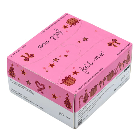 Foil Me The Christmas In Pink - Wide
