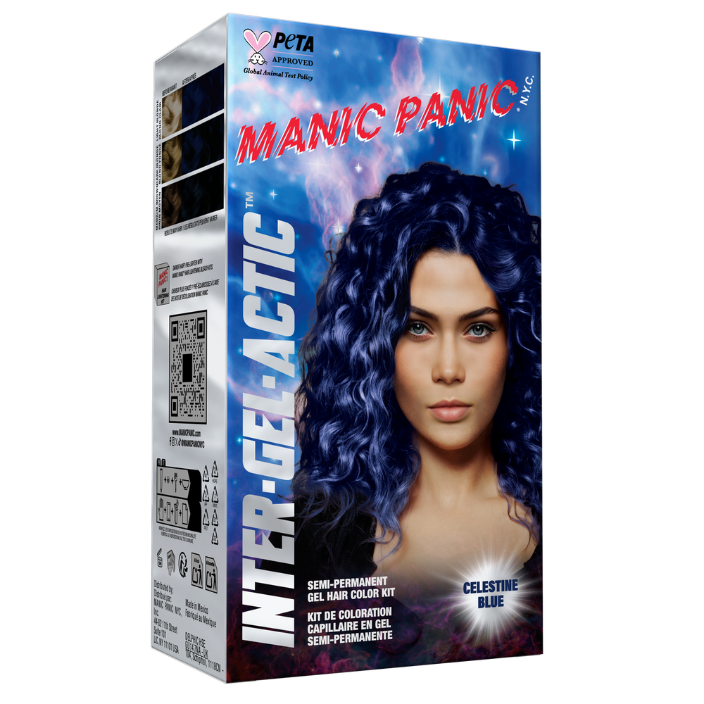 Manic Panic Inter-GEL-actic Hair Color Kit - Celestine Blue