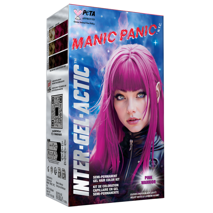 Manic Panic Inter-GEL-actic Hair Color Kit - Pink Warrior