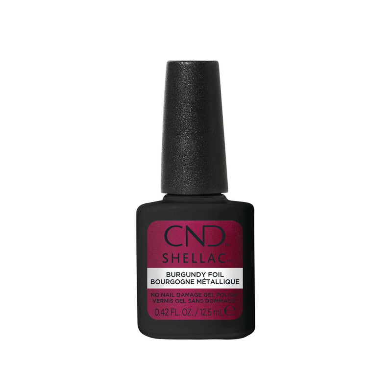 CND Shellac Burgundy Foil - 12.5ml