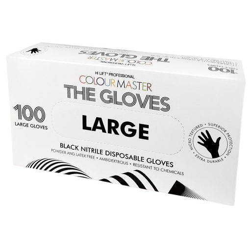Hi Lift Colour Master Black Nitrile Gloves