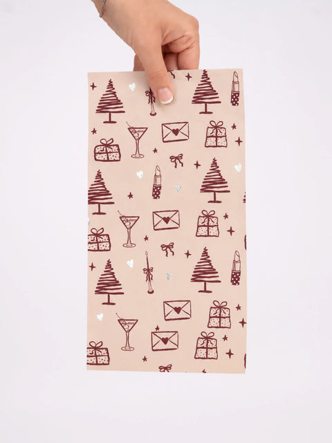 Foxy Blondes Christmas Party Pop Up Foil