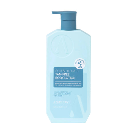 Azure Tan Firm & Hydrate Body Lotion - Tan Free