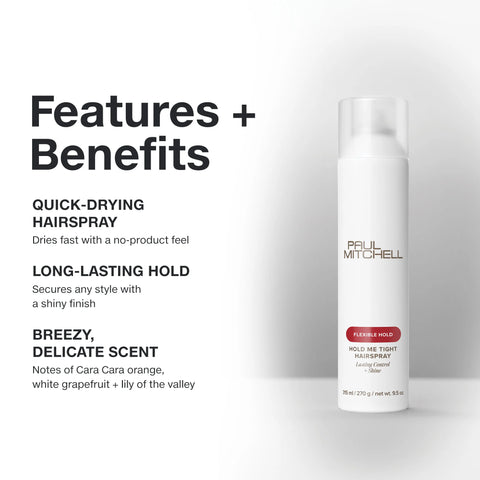 Paul Mitchell Flexible Hold Hold Me Tight Hairspray
