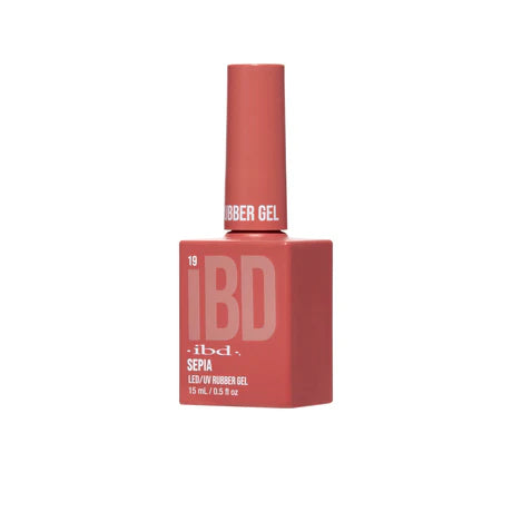IBD Rubber Gel Polish Sepia