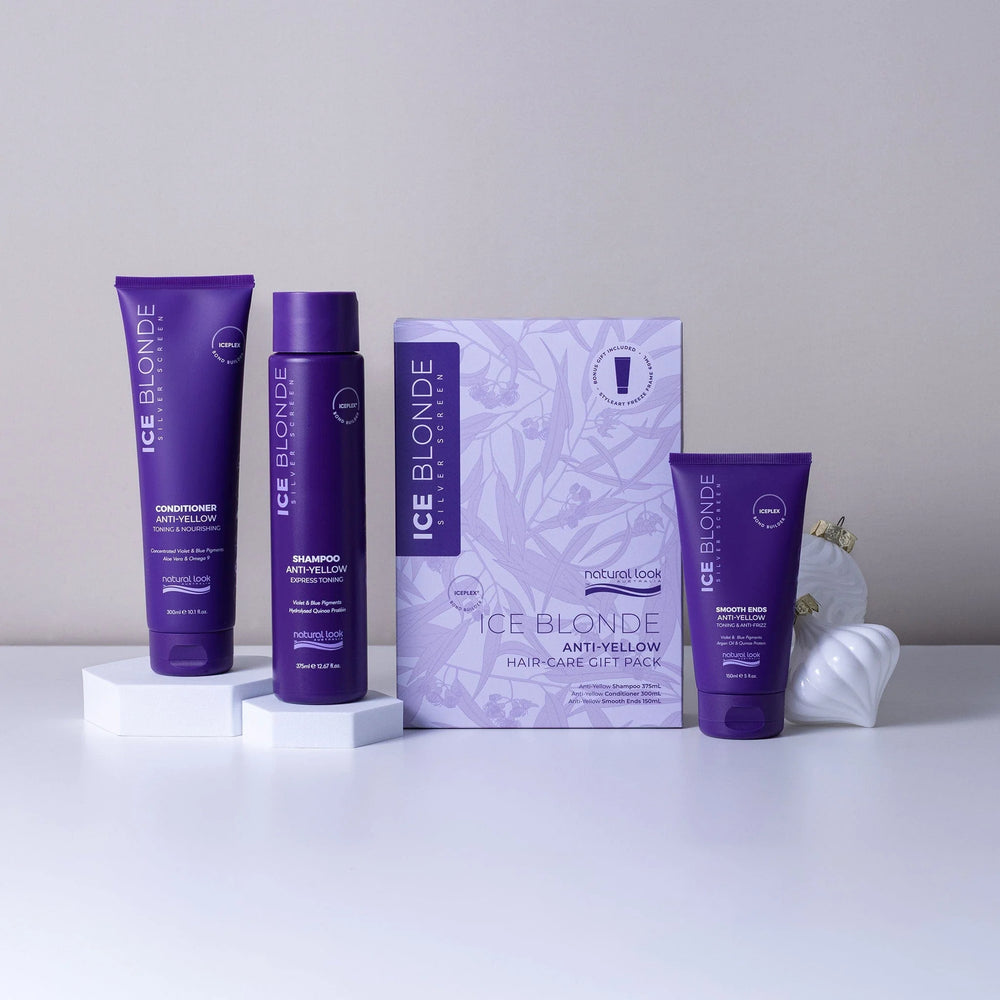 Natural Look Ice Blonde Anti-Yellow Haircare Pack
