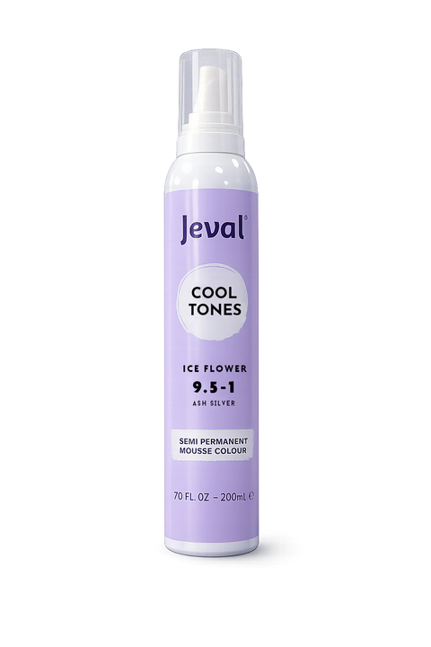 Jeval Cool Tones Ice Flower Semi Permanent Mousse Colour - 9.5-1