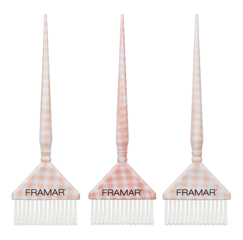 Framar Peach Please Big Daddy Brush Set