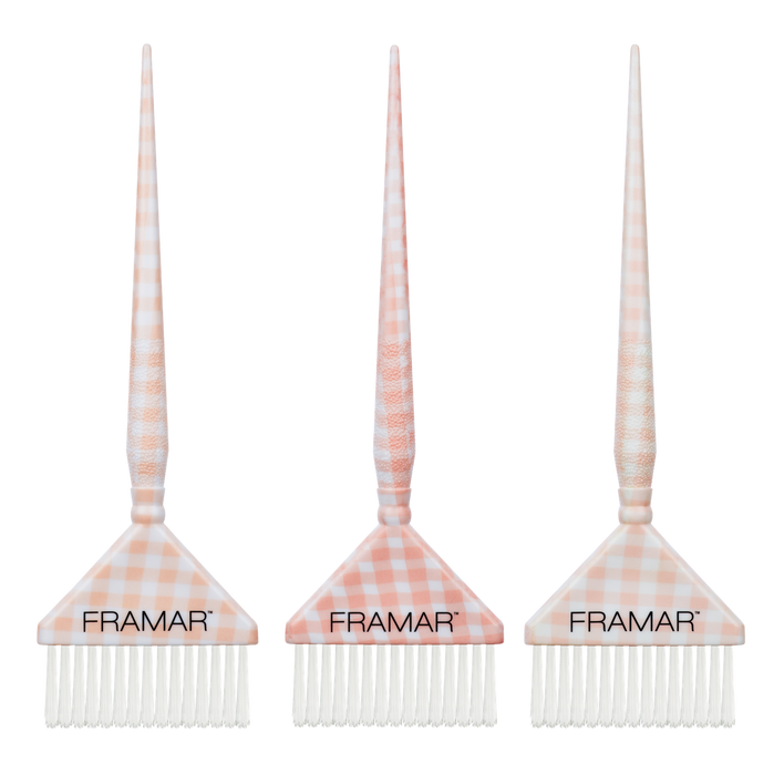 Framar Peach Please Big Daddy Brush Set