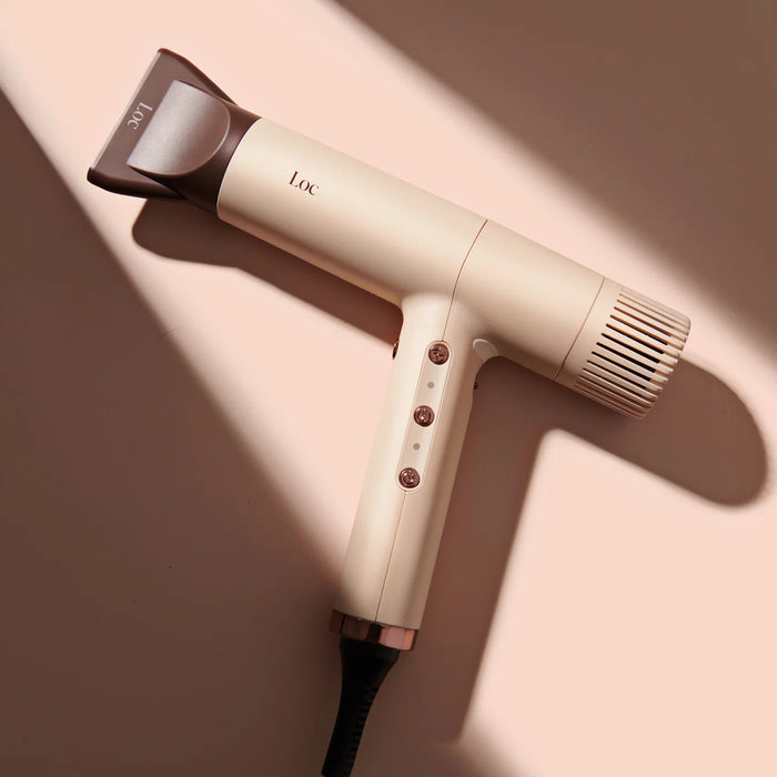 Loc Power IQ Digital Dryer - Cream