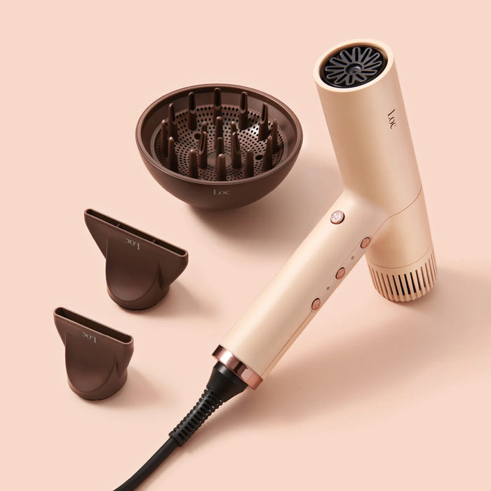 Loc Power IQ Digital Dryer - Cream