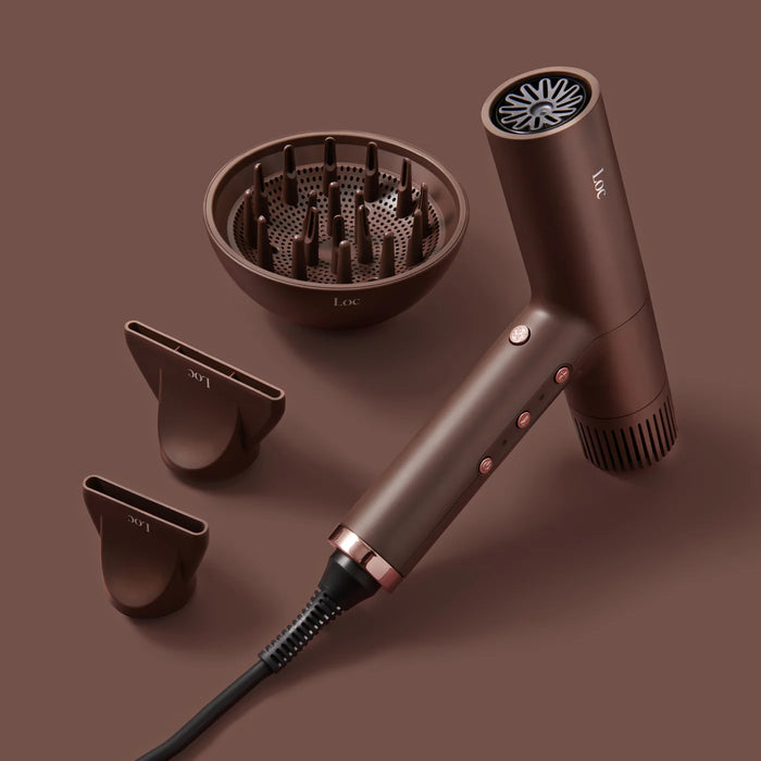 Loc Power IQ Digital Dryer - Espresso