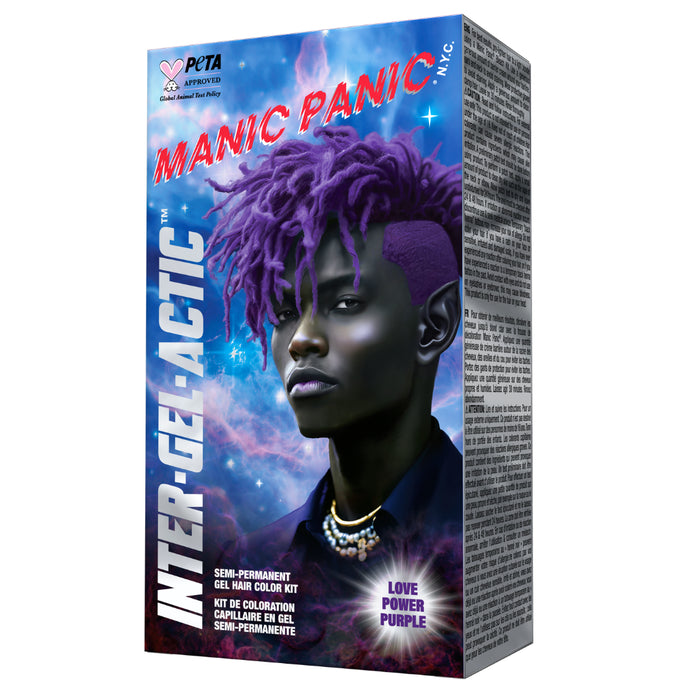 Manic Panic Inter-GEL-actic Hair Color Kit - Love Power Purple