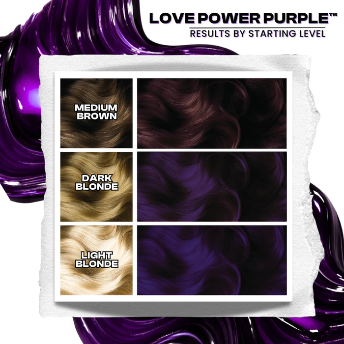 Manic Panic Inter-GEL-actic Hair Color Kit - Love Power Purple