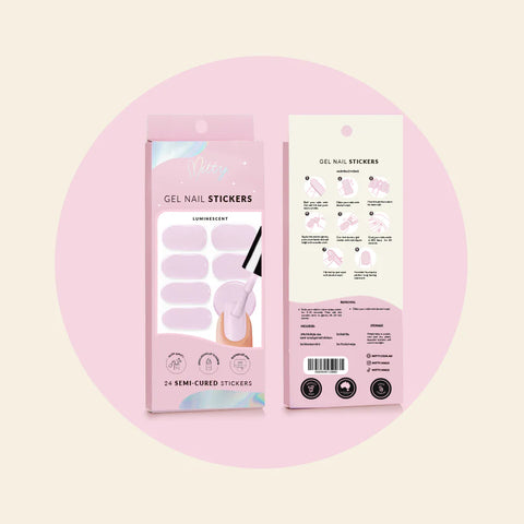 Mitty Semi-Cured Gel Nail Stickers - Luminescent