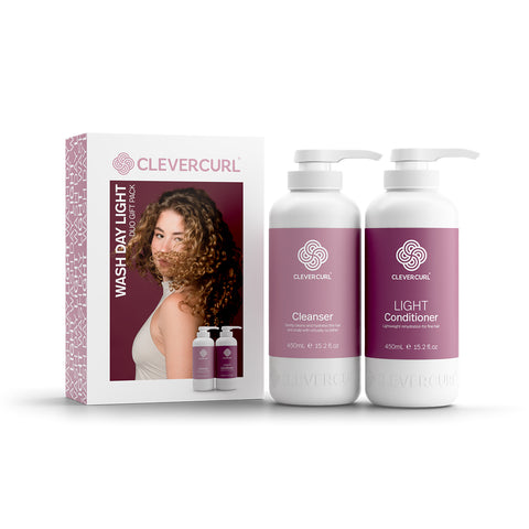 Clever Curl Wash Day Light Duo