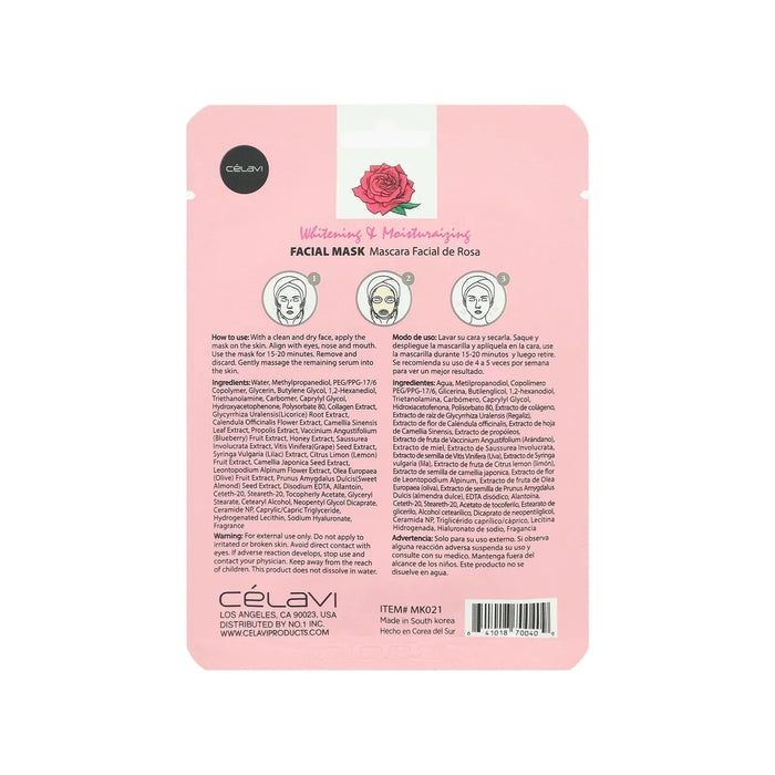 Célavi Mask Pack Rose Water