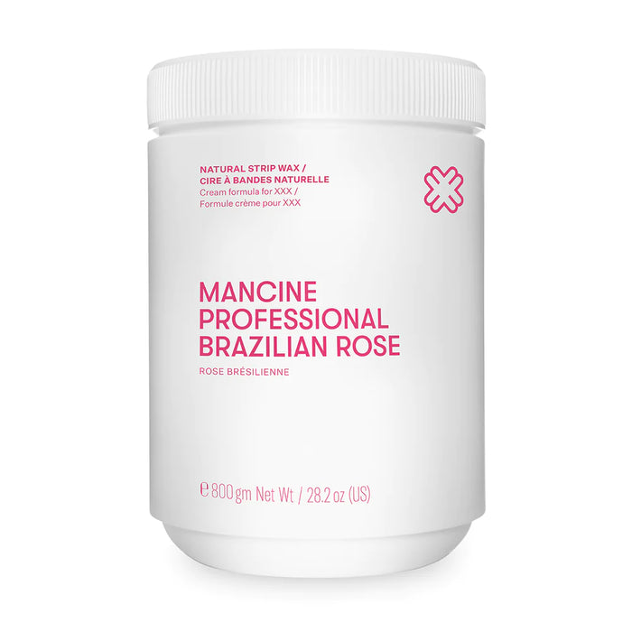 Mancine Brazilian Rose Strip Wax 800g