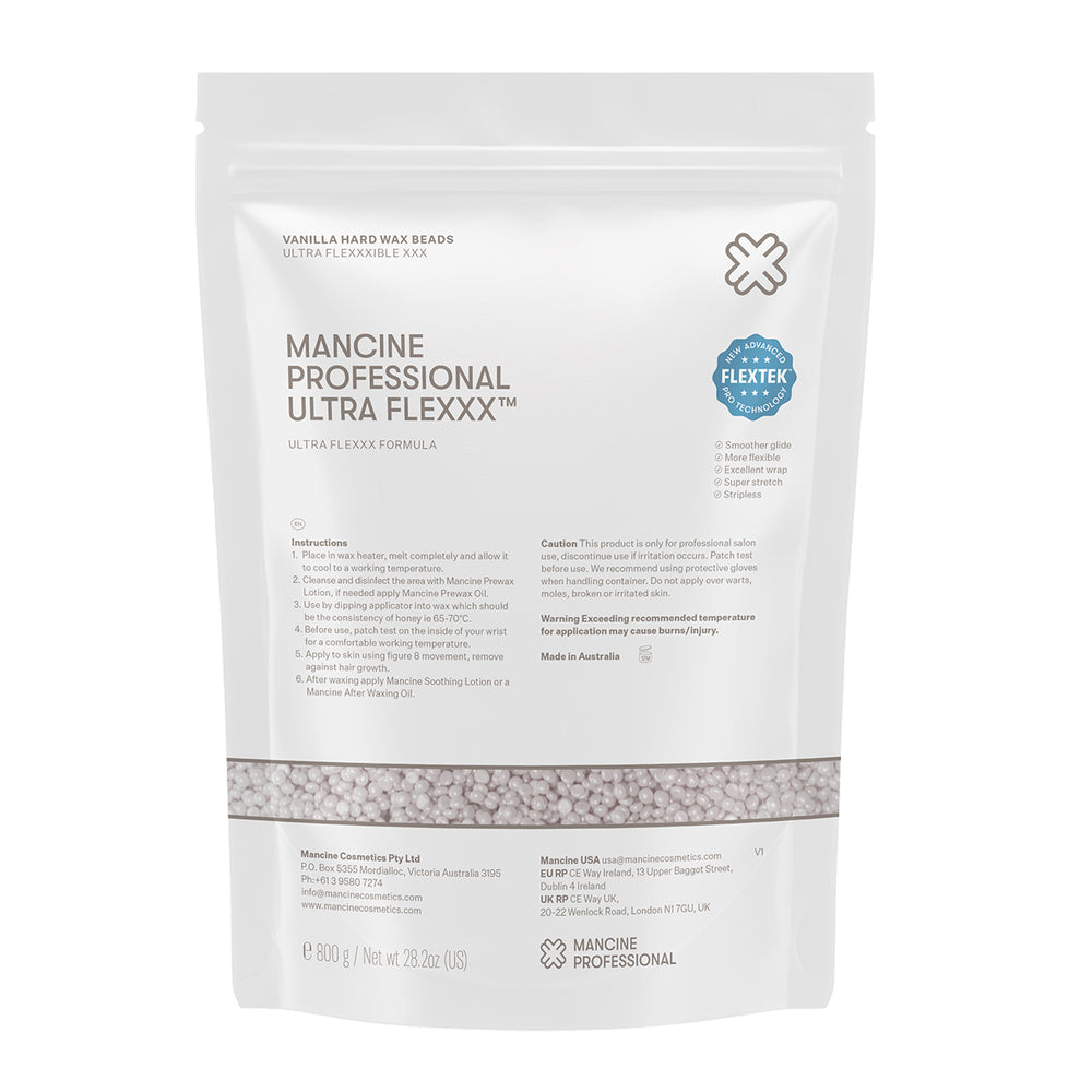Mancine Ultra Flexxx Vanilla Hot Wax Beads