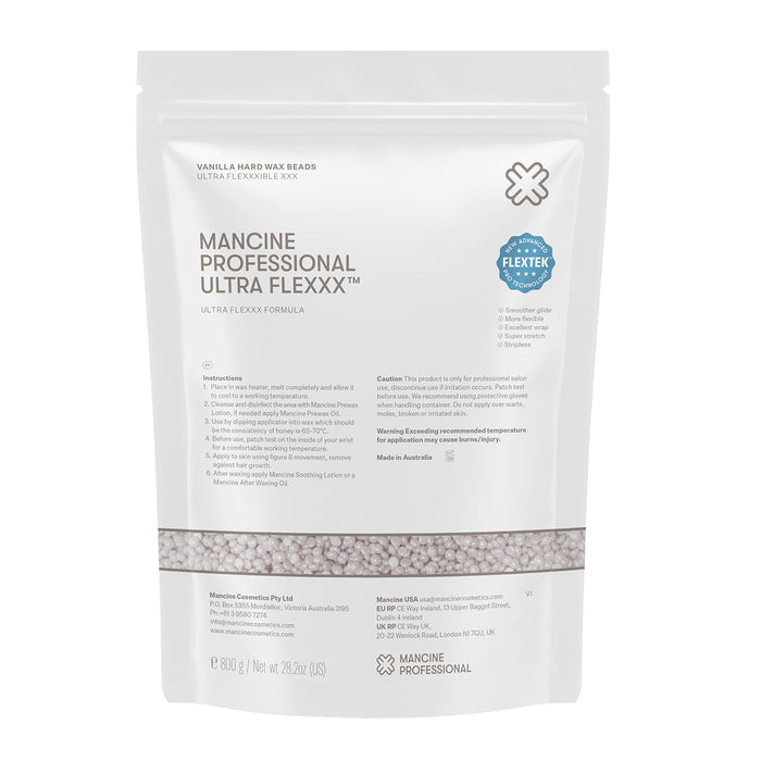 Mancine Ultra Flexxx Vanilla Hot Wax Beads