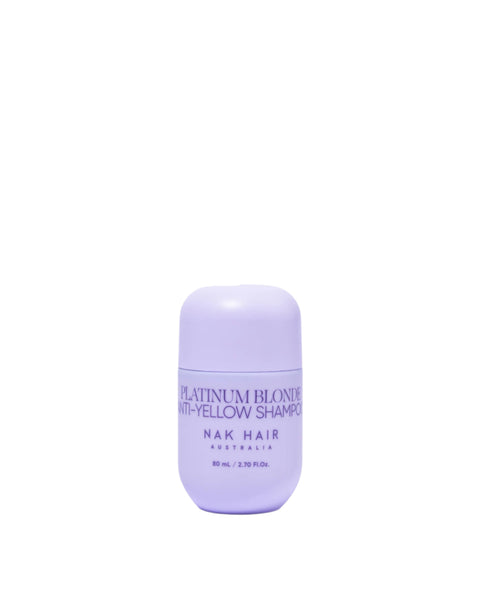 Nak Signature Platinum Blonde Anti-Yellow Travel Shampoo