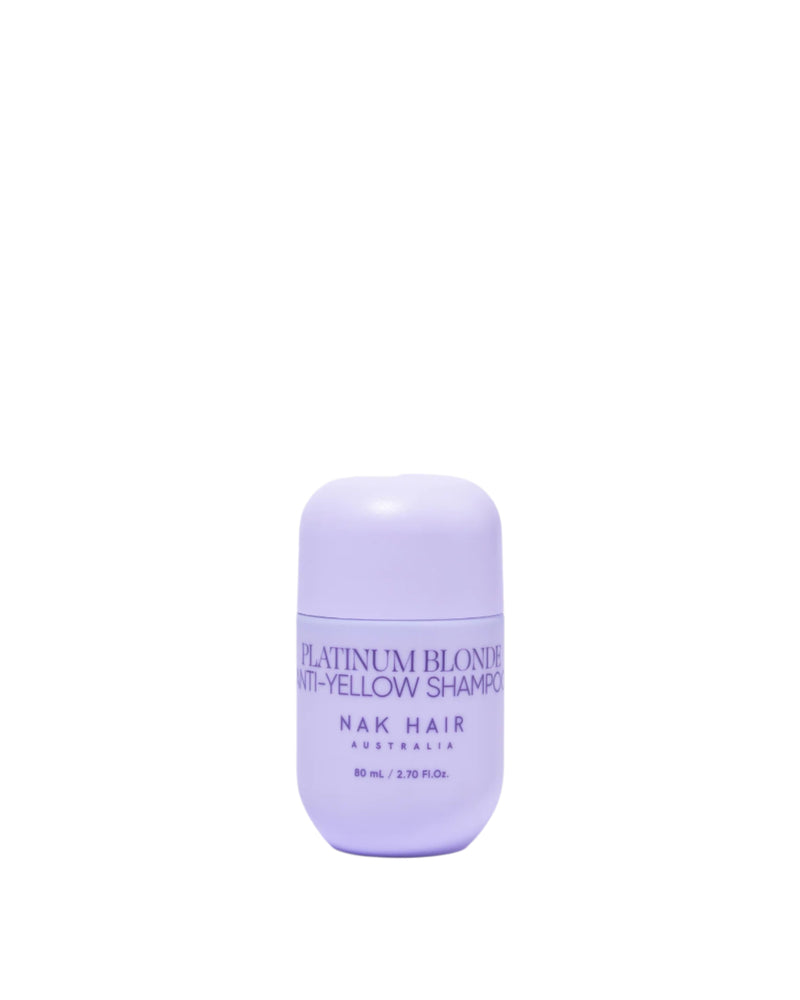 Nak Signature Platinum Blonde Anti-Yellow Travel Shampoo