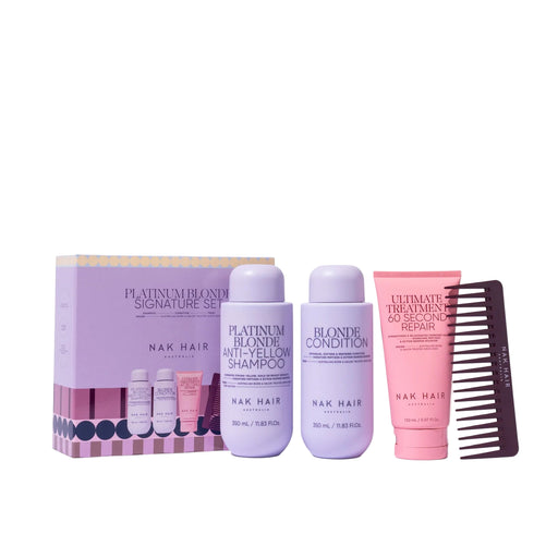 Nak Signature Holiday Platinum Anti-Yellow Blonde Trio