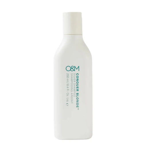 O&M Conquer Blonde Silver Shampoo  - Clearance!
