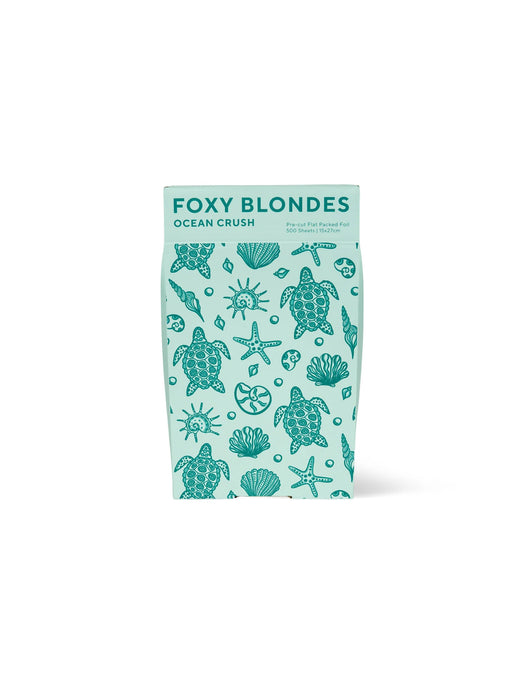 Foxy Blondes Ocean Crush Flat Pack Foil