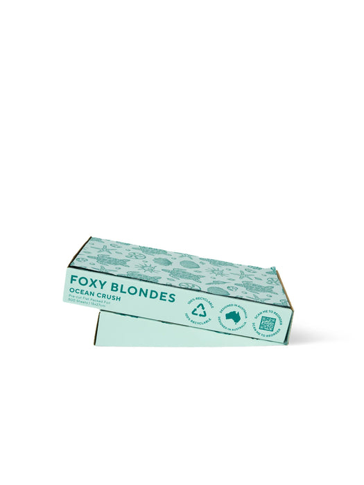 Foxy Blondes Ocean Crush Flat Pack Foil