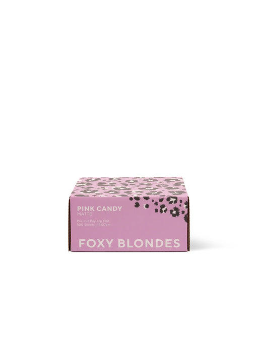 Foxy Blondes Pink Candy Pop Up Foil