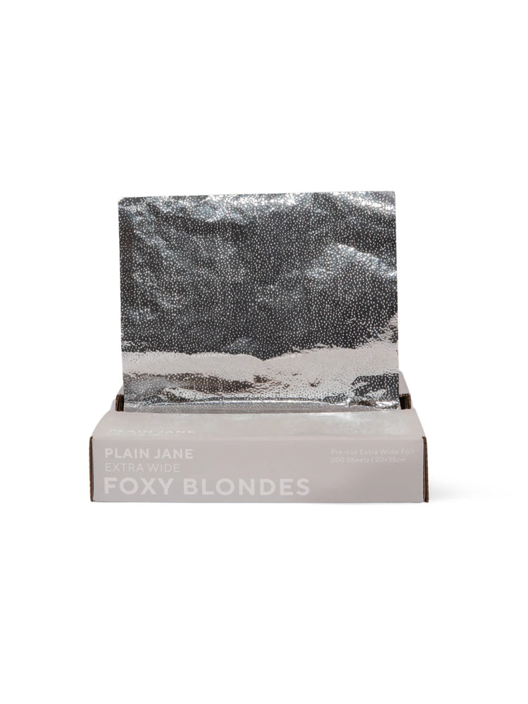 Foxy Blondes Plain Jane Extra Wide Pop Up Foil