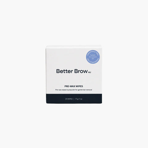 Better Brow Pre Wax Wipes